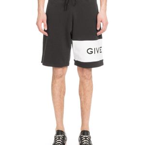 Short de sport oversize à logo Givenchy pour homme en coloris Noir