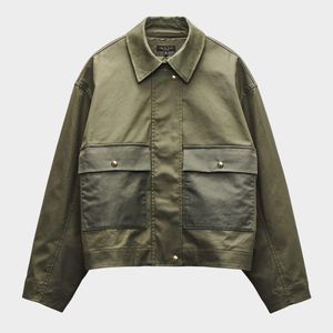 Rag & Bone Green Nonie Cotton Twill Jacket