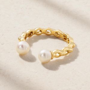 Mizuki Natural Sea Of Beauty 14-Karat Pearl Ring