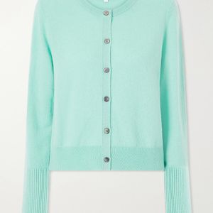 La Ligne Blue Cashmere Cardigan
