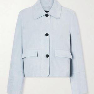 Arma Blue Fem Suede Jacket