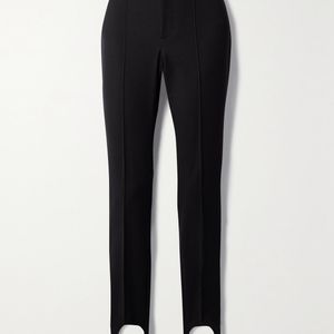 Moncler Black Twill Slim-Leg Stirrup Ski Pants