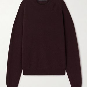 Nili Lotan Purple Trisha Cashmere Sweater