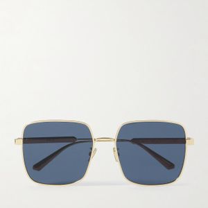 Dior Blue Diorcannage S1U-Tone Square-Frame Sunglasses