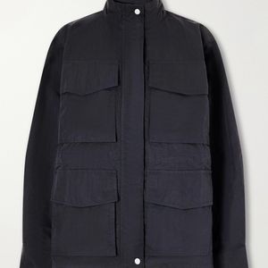 Studio Nicholson Black Vista Drawstring Shell Jacket