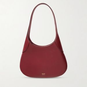 Khaite Red Joan Small Leather Shoulder Bag