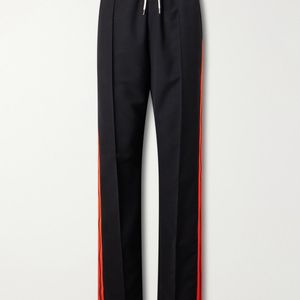 Wales Bonner Blue Energy Striped Wool Track Pants