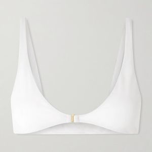 Kiki de Montparnasse White Euchaffe Bikini Top