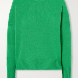 Lisa Yang Green Mila Cashmere Sweater