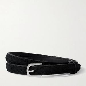 Totême  Black Suede Belt