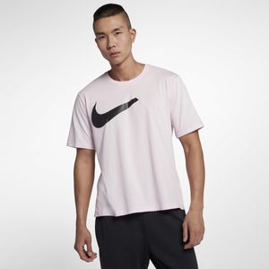 Nike Dri-FIT Modern Kurzarm-Trainingsoberteil für Herren in Pink für Herren