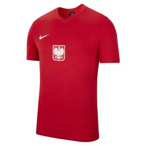 Nike Polen Home/Away Kurzarm-Fußballoberteil in Rot für Herren