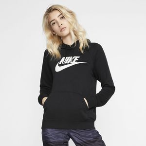 Nike Schwarz Sportswear Essential Fleece-Hoodie