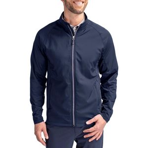 Cutter & Buck Blue Adapt Knit Full Zip Jacket for men
