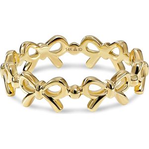 DEVATA Metallic Bow Ring