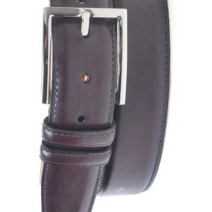 Martin Dingman Purple 'samuel' Leather Belt for men