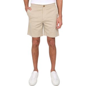 Con.struct Natural Slim Fit Solid Drawstring Shorts for men