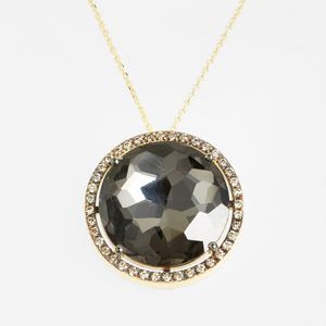Suzanne Kalan Yellow Diamond & Stone Pendant Necklace
