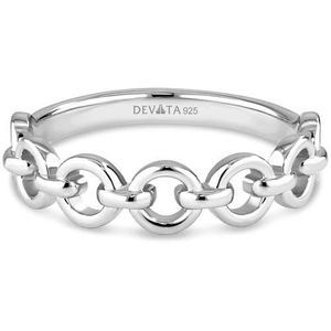 DEVATA White Cable Link Ring