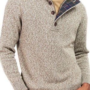 Barbour Gray Sid Sweater for men