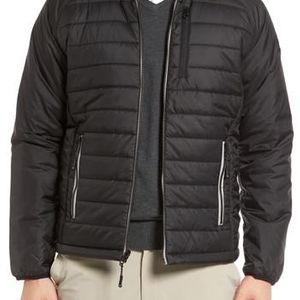 Cutter & Buck Black Barlow Pass Quilted Jacket for men