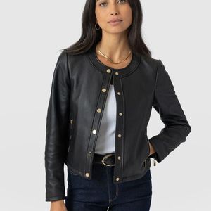 Saint + Sofia Black Skye Jacket
