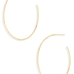 Gorjana Metallic Summer Oval Hoop Earrings