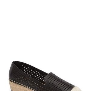 Bella Vita Black Channing Cutout Espadrille Loafer - Multiple Widths Available