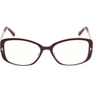 Tom Ford Brown 54Mm Rectangular Optical Glasses