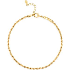 SHYMI Metallic Thin Chain Anklet
