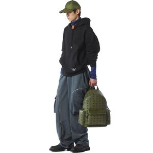 MCM Green Stark Backpack for men