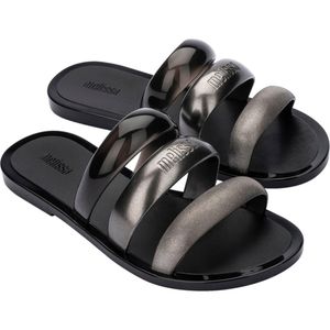 Melissa Black Eclipse Slide Sandal