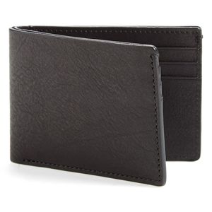 Bosca Black Leather Wallet for men