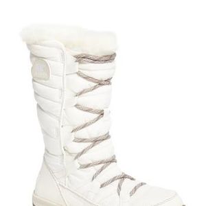 Sorel White Whitney Snow Boot