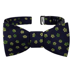Ted Baker Green Ombré Flower Silk Bow Tie for men