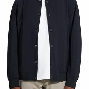 Theory Blue Murphy Precision Bomber Jacket for men