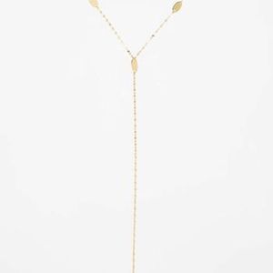 Lana Jewelry Metallic Bond Long Ombre Marquis Lariat Necklace