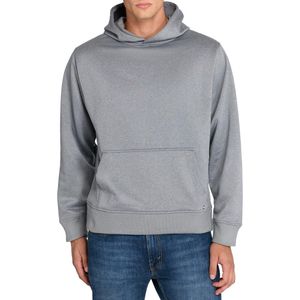 Con.struct Gray Solid Hoodie for men