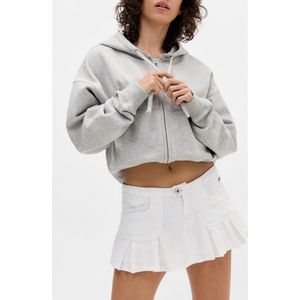 BDG Gray Ruby Linen Skort