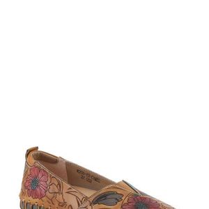 Spring Step Brown Modesty Flat