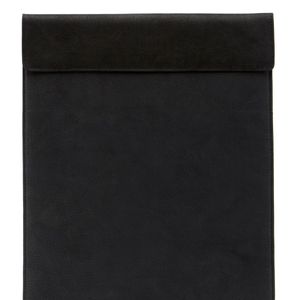 Lodis Black Large Leather Tablet Sleeve 12.9"