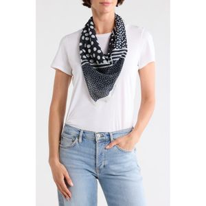 BCBGeneration Blue Polka Dot Scarf