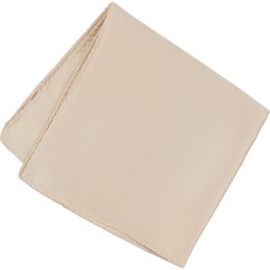 Con.struct Natural Solid Satin Pocket Square for men