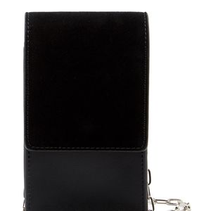 French Connection Black Charlotte North/south Mini Crossbody Bag