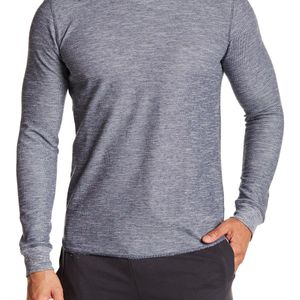Bread & Boxers Blue Long Sleeve Thermal Shirt for men