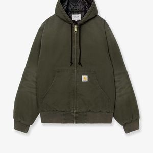 Carhartt Green Og Active 'Dearborn' Organic Canvas Jacket for men