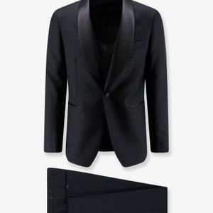 Tagliatore Blue Virgin Wool Tuxedo for men