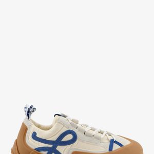 Loewe Blue Grip Nylon And Suede Sneakers for men