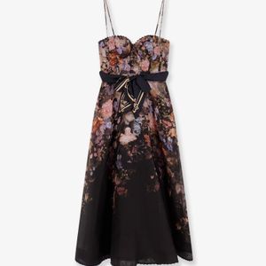 Zimmermann White Valiant Corset Picnic Dress