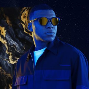 Oakley Kylian Mbappé Signature Series Hstn Sunglasses - Color: Blue/navy for men